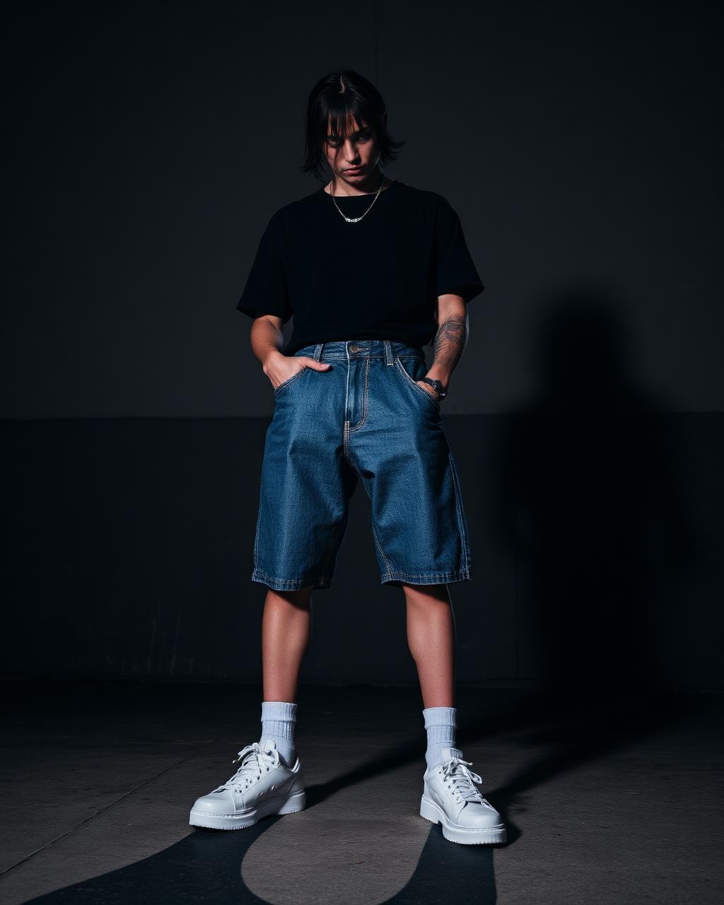 STANZ streetwear accessories and cut-off jorts